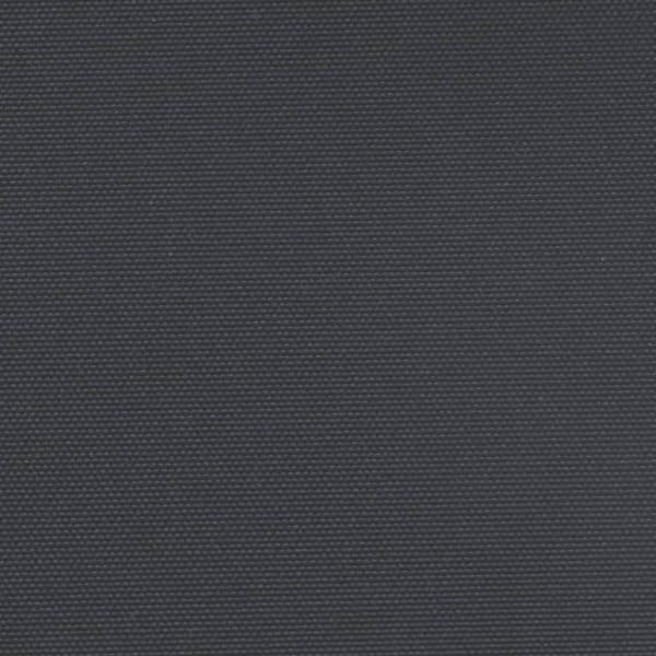 vidaXL Sisäänvedettävä sivumarkiisi musta 180x1200 cm