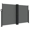 Miniatyrbilde 1 av 10: vidaXL Uttrekkbar sidemarkise antrasitt 140x1200 cm
