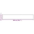 Miniatyrbilde 5 av 6: vidaXL Balkongskjerm sand 90x600 cm 100% polyester oxford