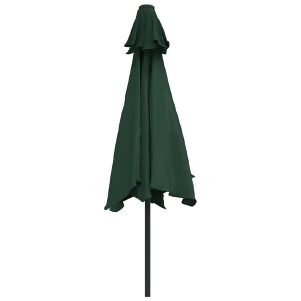 Parasoll Grönt Stål 3 meter