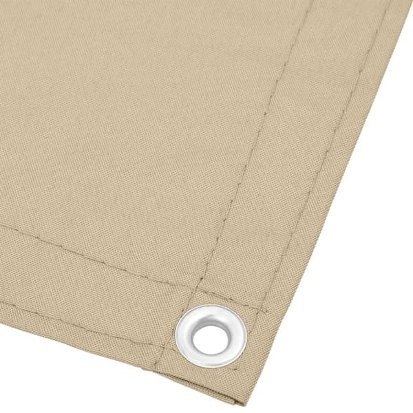 Parvekesuoja beige 75x700 cm 100% polyesteri Oxford kangas