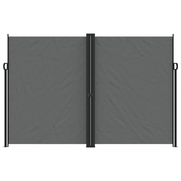sammenrullelig sidemarkise 220x600 cm antracitgrå