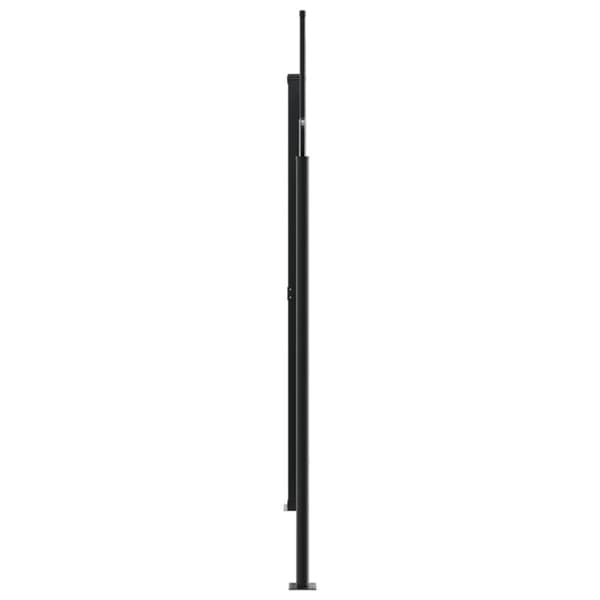 sammenrullelig sidemarkise 220x600 cm antracitgrå