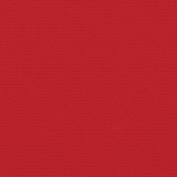 Sisäänvedettävä sivumarkiisi punainen 140x500 cm