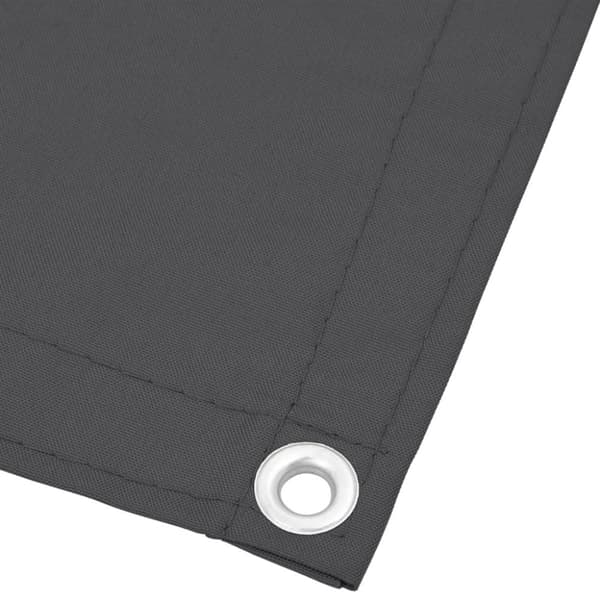 Parvekesuoja antrasiitti 120x1000 cm 100% Oxford polyesteri