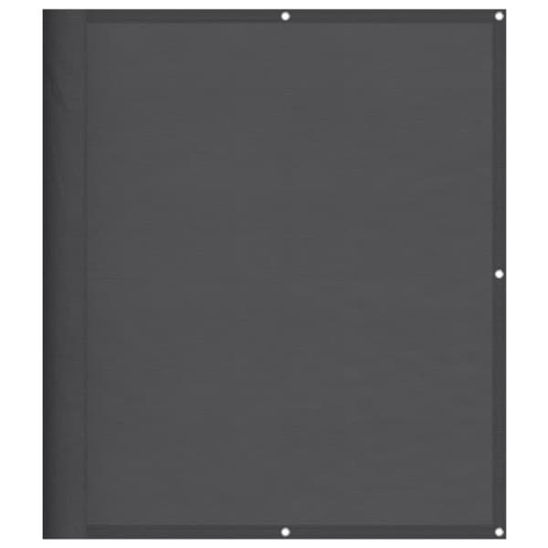 Parvekesuoja antrasiitti 120x1000 cm 100% Oxford polyesteri