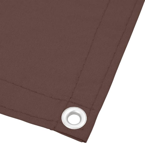 altanafskærmning 75x800 cm 100 % polyester brun