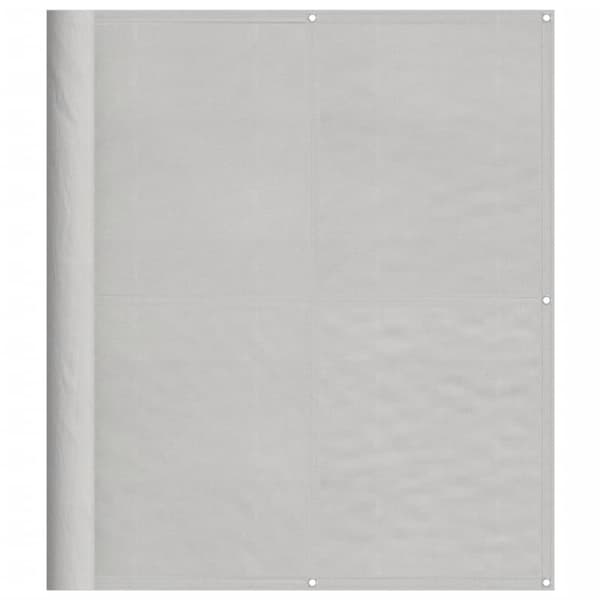 altanafskærmning 120x800 cm 100 % polyester lysegrå