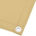 Miniatyrbilde 3 av 6: vidaXL Balkongskjerm sand 75x500 cm 100% polyester oxford
