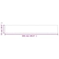 Miniatyrbilde 5 av 6: vidaXL Balkongskjerm sand 75x500 cm 100% polyester oxford