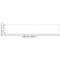 Miniatyrbilde 5 av 6: vidaXL Balkongskjerm sand 90x500 cm 100% polyester oxford
