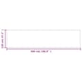 Miniatyrbillede 5 af 6: vidaXL altanafskærmning 120x500 cm 100 % polyester sandfarvet