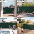 Miniatyrbillede 7 af 8: Rootz HDPE Privacy Fence Screen - Solbeskyttelse - Udendørs barriere - UV-bestandig - Rivebestandig - Vejrbestandig - Størrelser, der kan tilpasses