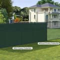 Miniatyrbillede 2 af 8: Rootz HDPE Privacy Fence Screen - Solbeskyttelse - Udendørs barriere - UV-bestandig - Rivebestandig - Vejrbestandig - Størrelser, der kan tilpasses