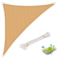 Pikkukuva 1 / 4: Rootz Premium HDPE Sun Sail - Varjostuspurje - Yksityisyysnäyttö - UV-suoja - Kestävä ja repeytymätön - Helppo asennus - 5m x 7m x 7m