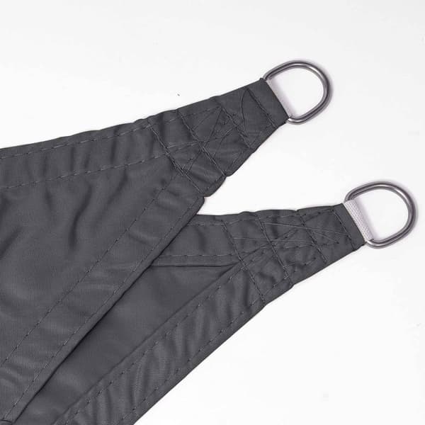 Rootz Premium Sun Sail - UV-beskyttelsesskærm - Udendørs baldakin - Vandafvisende, holdbar, nem installation - 4m x 6m
