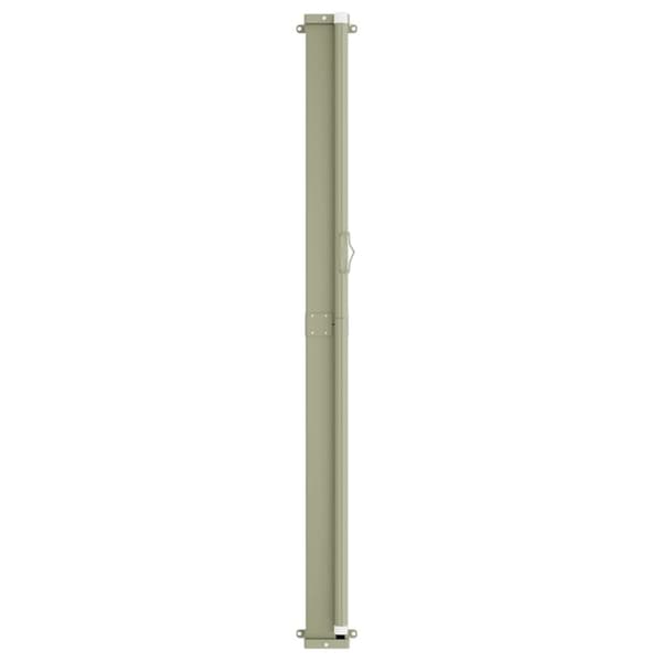 vidaXL Infällbar sidomarkis 140x600 cm röd - Parasoll & solskydd