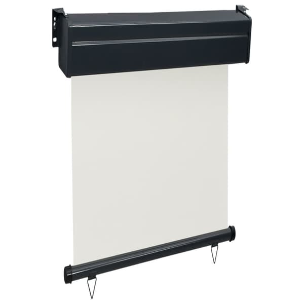 vidaXL Parvekkeen sivumarkiisi 65x250 cm kerma -  Päivän- & aurinkovarjot