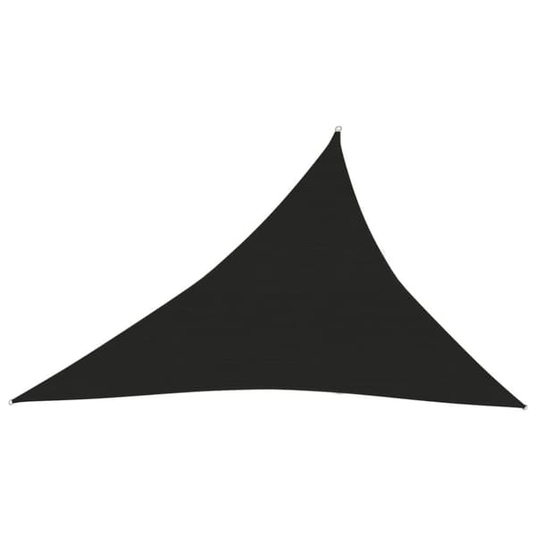 vidaXL Aurinkopurje 160 g/m² musta 4x5x6,8 m HDPE - Päivän- & aurinkovarjot
