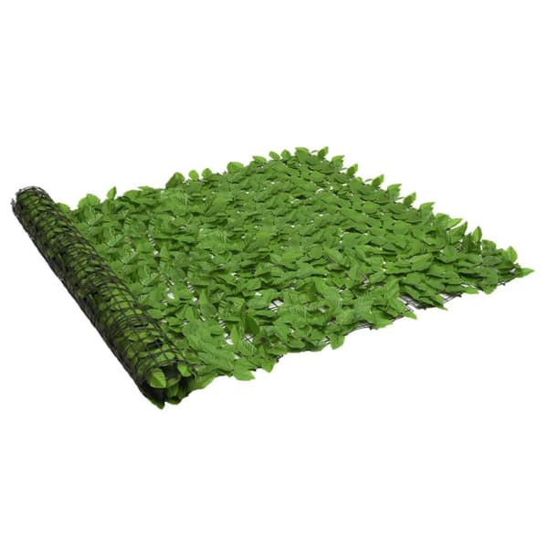 vidaXL Parvekkeen suoja vihreillä lehdillä 600x150 cm -  Päivän- & aurinkovarjot