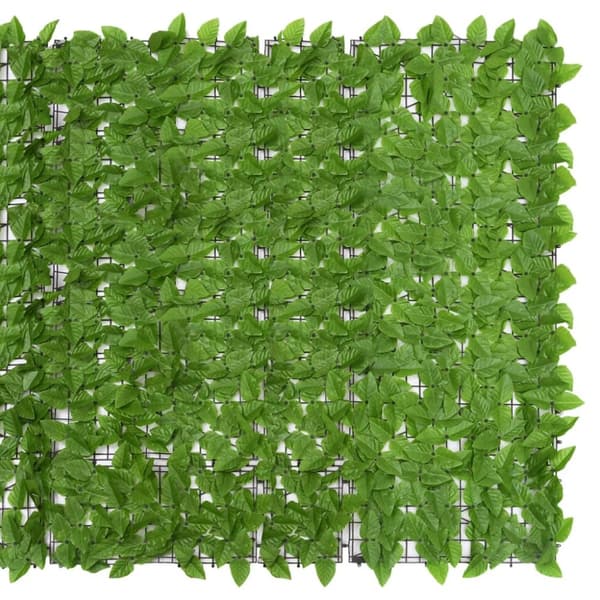 vidaXL Parvekkeen suoja vihreillä lehdillä 600x150 cm -  Päivän- & aurinkovarjot