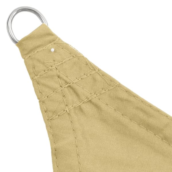 vidaXL Aurinkopurje Oxford-kangas neliönmuotoinen 2x2 m beige - Päivän- & aurinkovarjot
