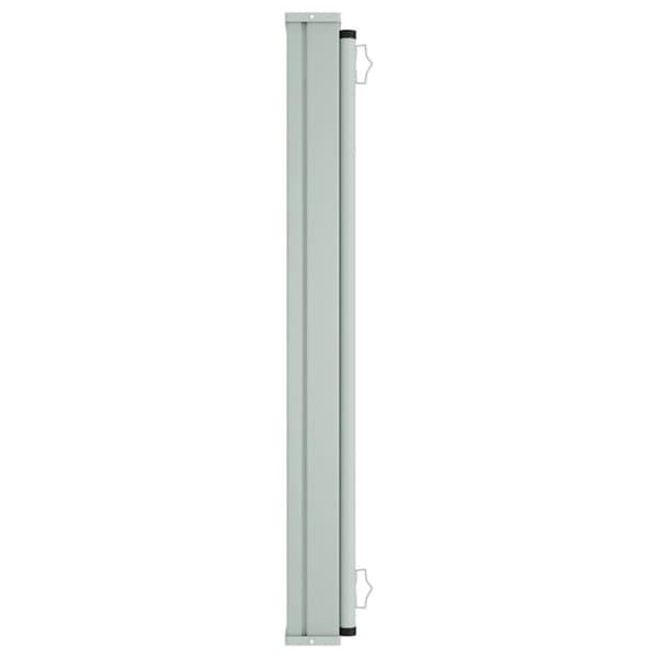 vidaXL Infällbar sidomarkis 600x160 cm gräddvit - Parasoll & solskydd