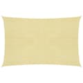 Miniatyrbillede 1 af 7: vidaXL solsejl 160 g/m² 3,5x5 m HDPE beige -  Parasoller og solskærme