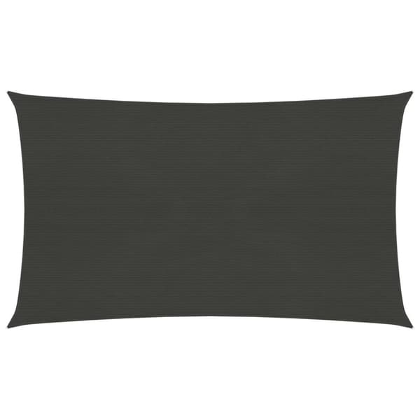 vidaXL Aurinkopurje 160 g/m² antrasiitti 3x6 m HDPE -  Päivän- & aurinkovarjot