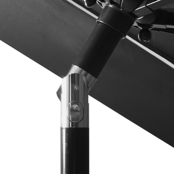vidaXL parasol med aluminiumsstang i 3 niveauer 3 m antracitgrå -  Parasoller og solskærme