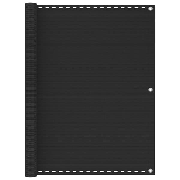 vidaXL Parvekkeen suoja antrasiitti 120x300 cm HDPE - Päivän- & aurinkovarjot