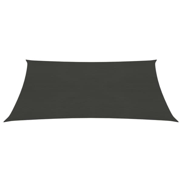 vidaXL Solsegel 160 g/m² antracit 2x2,5 m HDPE -  Parasoll & solskydd