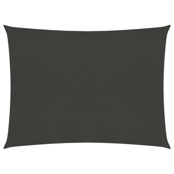 vidaXL Solsegel 160 g/m² antracit 2x2,5 m HDPE -  Parasoll & solskydd