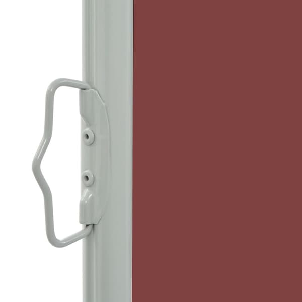 vidaXL Infällbar sidomarkis 60x300 cm brun -  Parasoll & solskydd