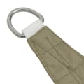 Pikkukuva 5 / 7: vidaXL Aurinkopurje Oxford-kangas kolmio 3x3x3 m beige -  Päivän- & aurinkovarjot