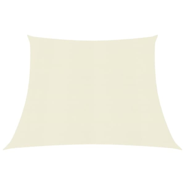 vidaXL Aurinkopurje 160 g/m² kerma 4/5x3 m HDPE -  Päivän- & aurinkovarjot