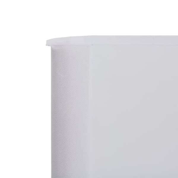 vidaXL Vindskydd 5 paneler tyg 600x120 cm sandvit -  Parasoll & solskydd