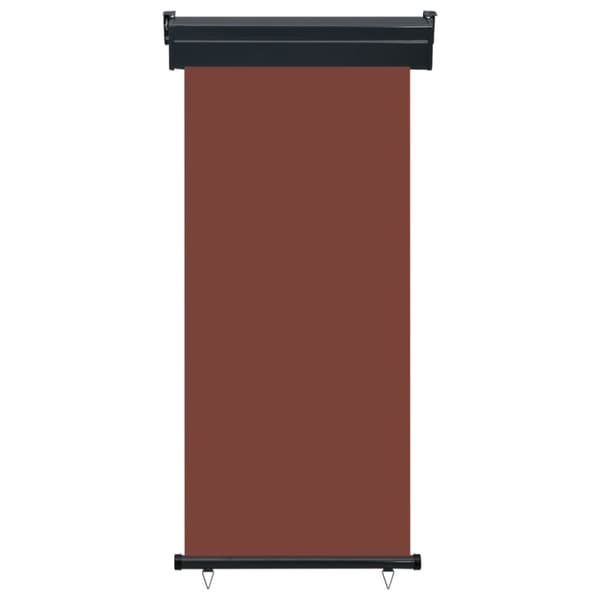 vidaXL Balkongmarkis 85x250 cm brun -  Parasoll & solskydd