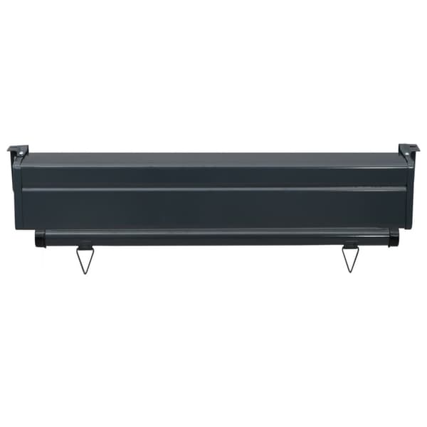 vidaXL Balkongmarkis 85x250 cm brun -  Parasoll & solskydd