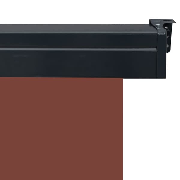 vidaXL Balkongmarkis 85x250 cm brun -  Parasoll & solskydd