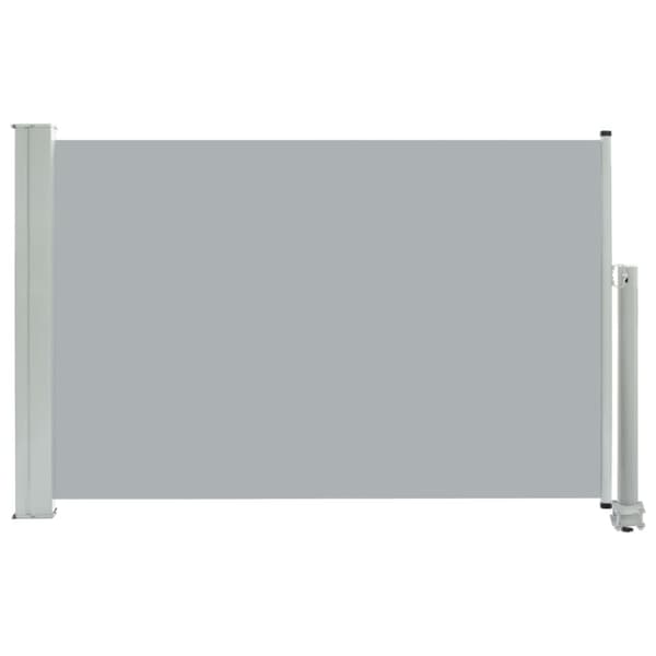 vidaXL Infällbar sidomarkis 60x300 cm grå - Parasoll & solskydd