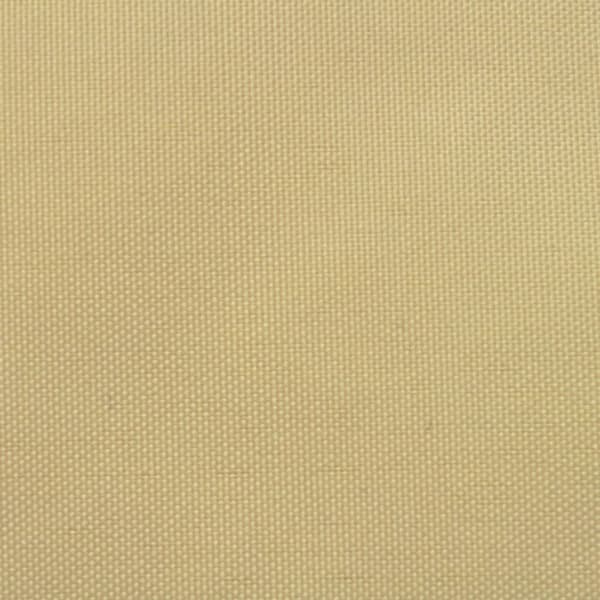 vidaXL solsejl Oxfordstof rektangulær 2 x 4 m beige - Parasoller og solskærme