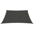 Miniatyrbild 3 av 7: vidaXL Solsegel 160 g/m² antracit 5x5 m HDPE -  Parasoll & solskydd