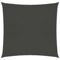 Miniatyrbild 1 av 7: vidaXL Solsegel 160 g/m² antracit 5x5 m HDPE -  Parasoll & solskydd