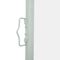 Pikkukuva 5 / 9: vidaXL Sisäänvedettävä terassin sivumarkiisi 100x300 cm kerma -  Päivän- & aurinkovarjot