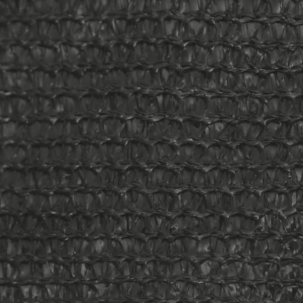 vidaXL Aurinkopurje 160 g/m² antrasiitti 5x5x6 m HDPE - Päivän- & aurinkovarjot