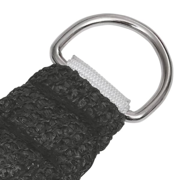 vidaXL Aurinkopurje 160 g/m² antrasiitti 5x5x6 m HDPE - Päivän- & aurinkovarjot