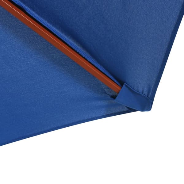 vidaXL Aurinkovarjo puurunko 300x258 cm sininen -  Päivän- & aurinkovarjot