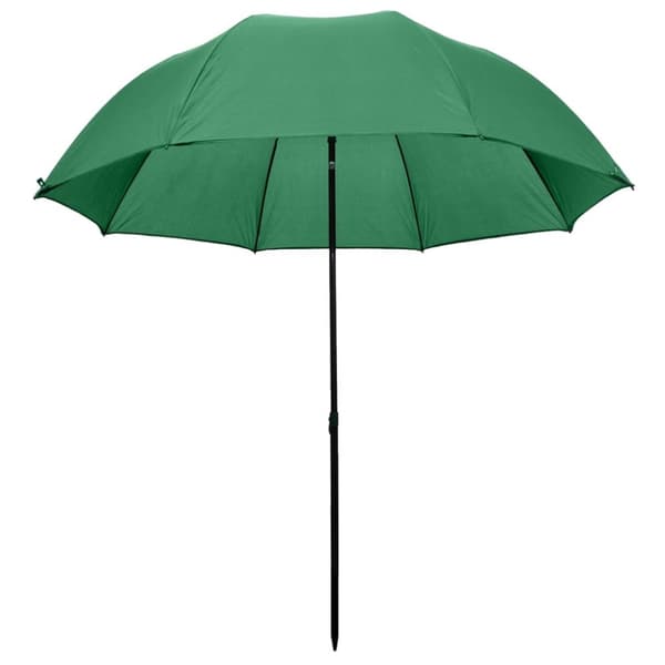 vidaXL Kalastussateenvarjo Vihreä 240x210 cm - Päivän- & aurinkovarjot