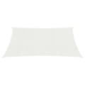 Pikkukuva 3 / 7: vidaXL Aurinkopurje 160 g/m² valkoinen 4x7 m HDPE -  Päivän- & aurinkovarjot